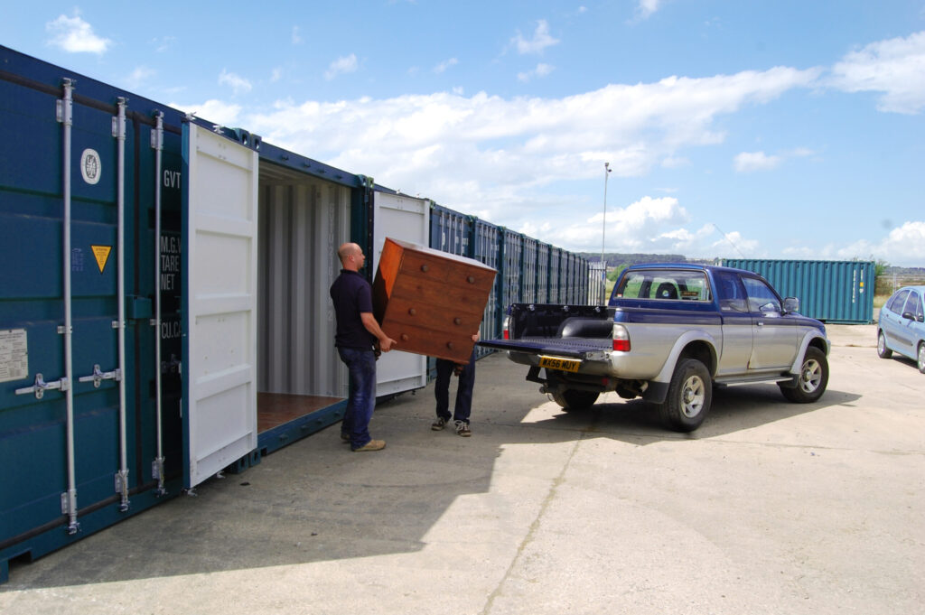Self storage containers