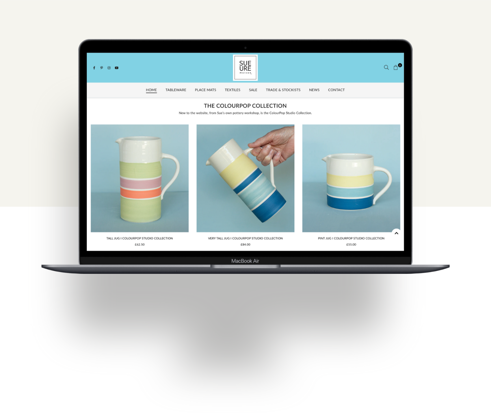 Homeware Shopify store design by NE1 Digital Homeware Shopify store design by NE1 Digital