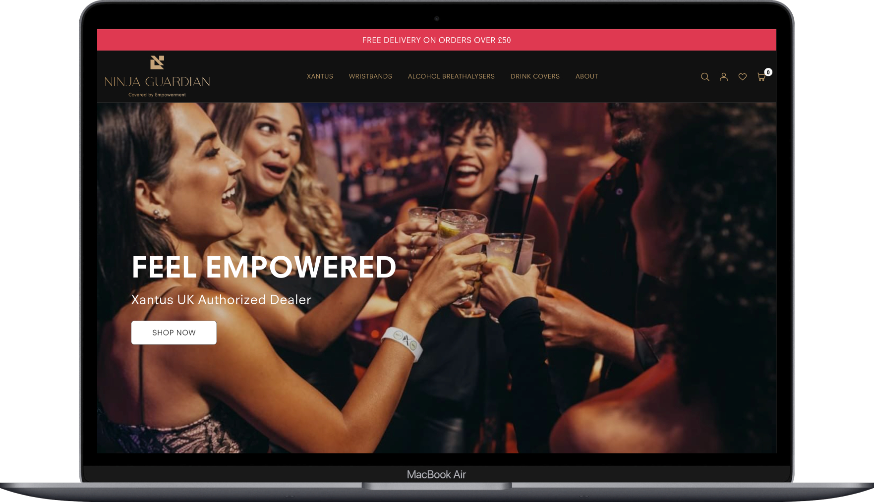 Bespoke Shopify website example 4 built by NE1 Digital, North Shields