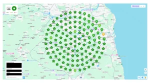 Local SEO case study GeoGrid results for a cleaning business