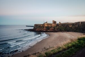 Tynemouth coastline, home of our design agency North Tyneside clients