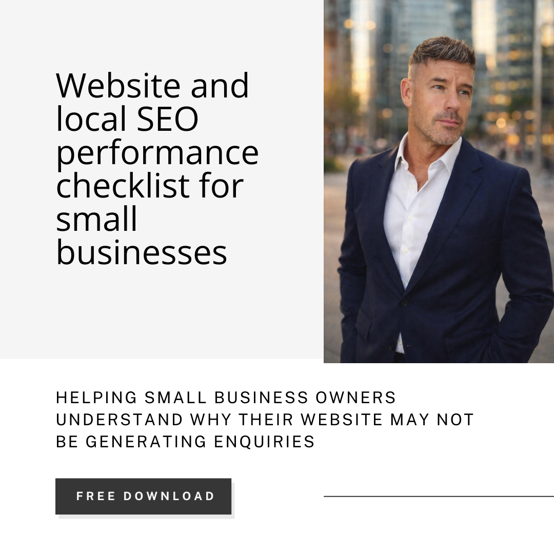 Why most small business websites do not generate enquiries