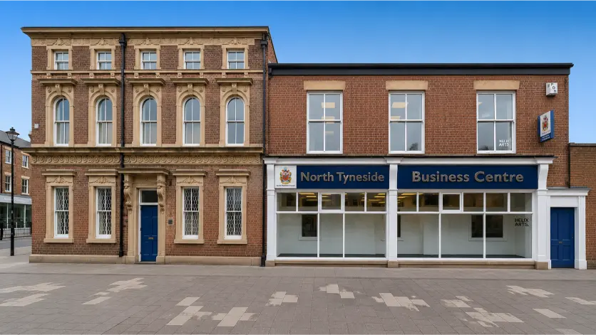 NE1 Web Design office at North Tyneside Business Centre — local web design and SEO agency in North Shields