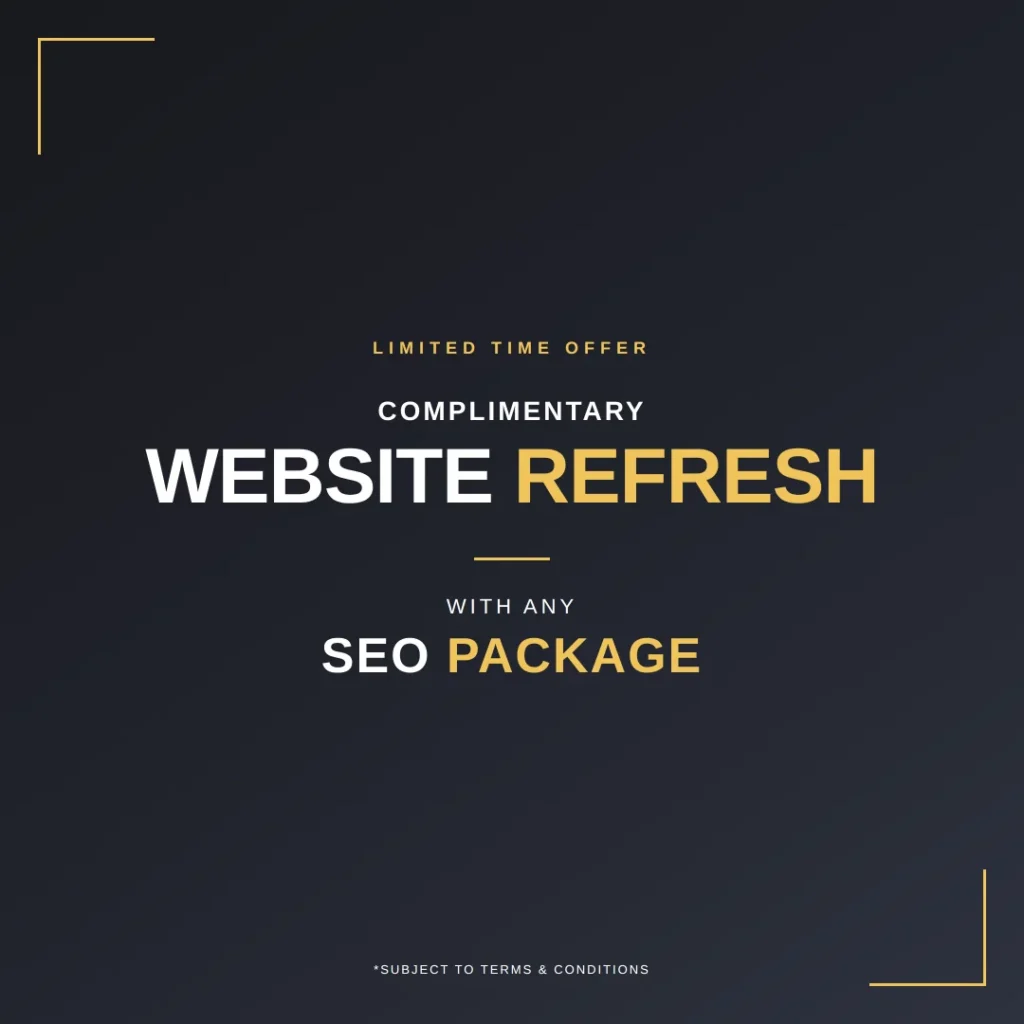 Free website refresh with every SEO package from NE1 Digital Free website refresh with every SEO package from NE1 Digital